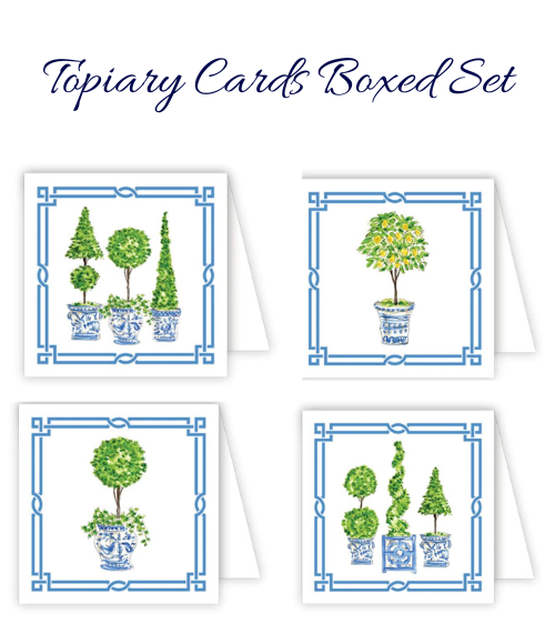 Topiaries Enclosure Cards Boxed Set