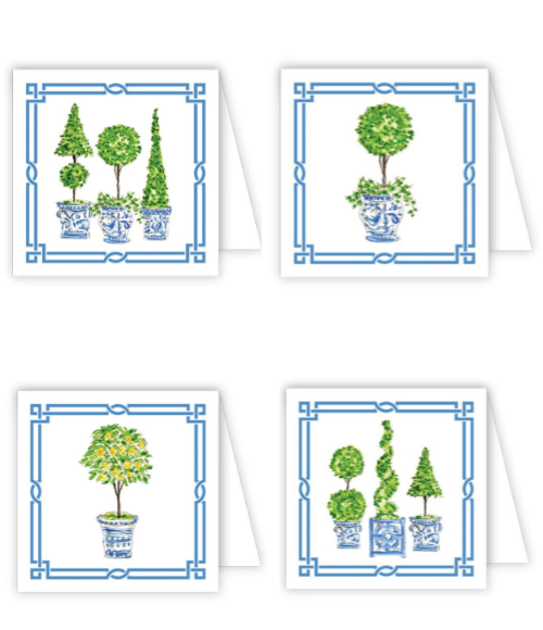 Topiaries Enclosure Cards Boxed Set