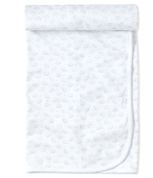 Kissy Blue Ele-Fun Blanket