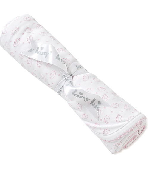Kissy Pink Ele-Fun Blanket