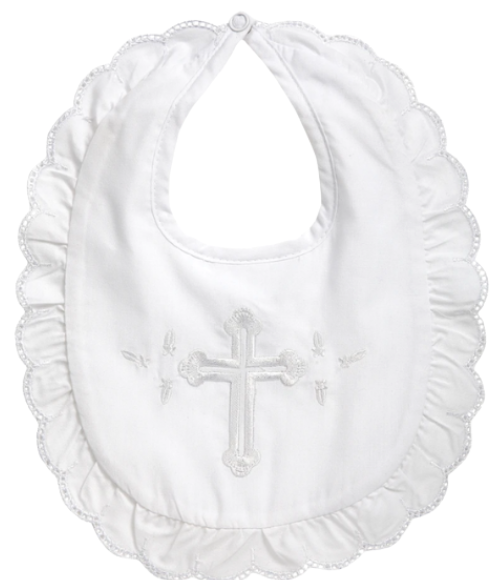 Baby Christening Bibs