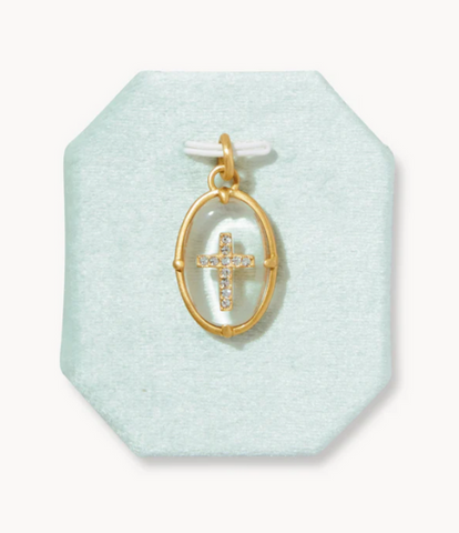 Faithful Cross Charm