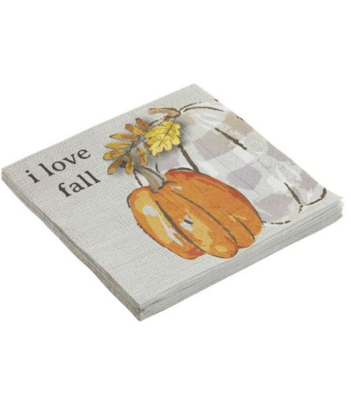 Fall Holiday Napkins Cocktail Napkins