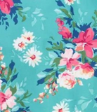 Fancy Floral Sleep Gown & Hat Set