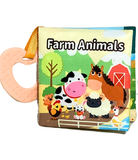 Cloth Book with Baby Teether