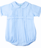 Feltman Button Belt Bubble, Blue & White
