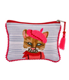 Colorful Embroidered Pouches