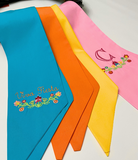 Custom Embroidered Wreath Sashes