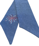 Patriotic Fireworks Wreath Sashes