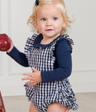 Navy Gingham Bubble