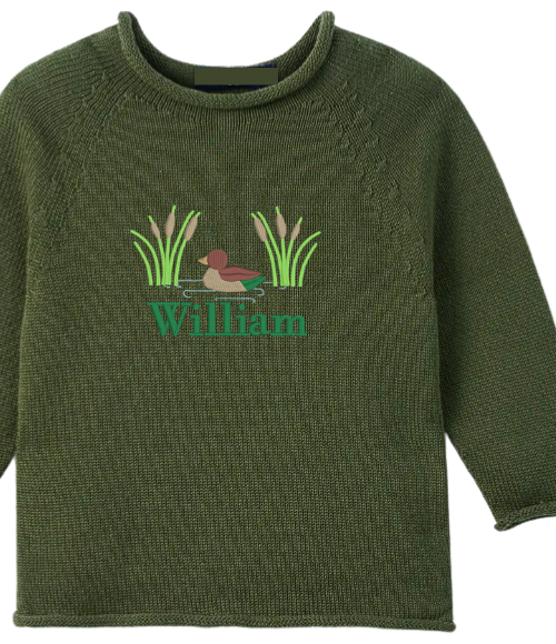 Jersey Roll Neck Sweaters for Baby - Multiple Colors