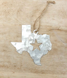 Metal Texas Ornament