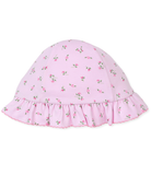 Garden Roses Pink Floppy Hat & Ruffle Bubble