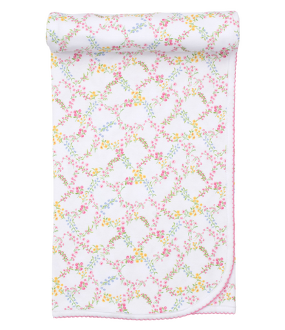 Kissy Garden Trellis Blanket