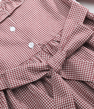 Gingham Farm Smocked Dress