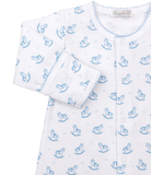 Kissy Rocking Horse Blue Converter Gown Set