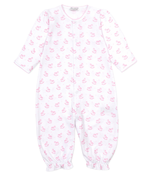 Kissy Rocking Horse Pink Converter Gown Set