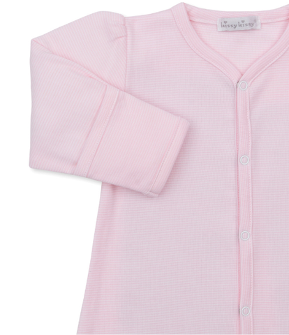 Kissy Rocking Horse Pink Stripe Converter Gown Set