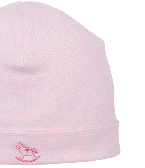 Kissy Rocking Horse Pink Stripe Converter Gown Set