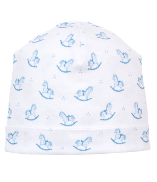 Kissy Rocking Horse Blue Converter Gown Set