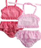 Seersucker 2pc Swimsuits