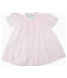 Girls Honeycomb Smocked Yoke Daygown, Newborn