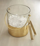 Gold Edged Ice Bucket