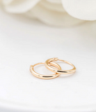 Gold Hoop Earrings for Baby & Girls
