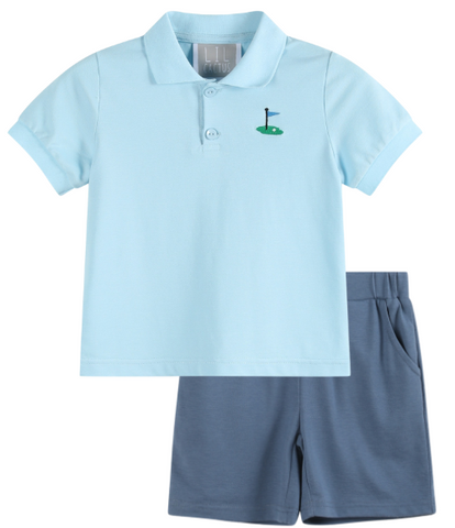 Golf Polo Short Set