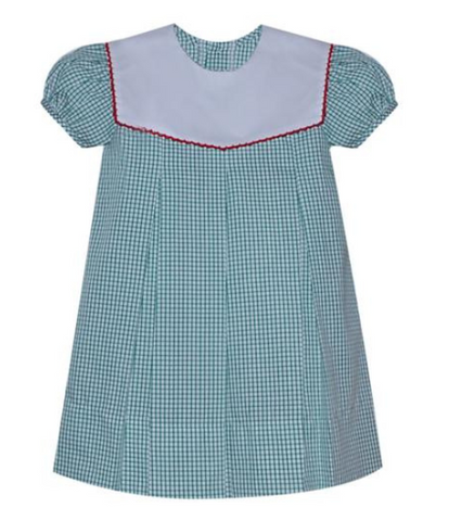 Reese Dress With Picot Collar