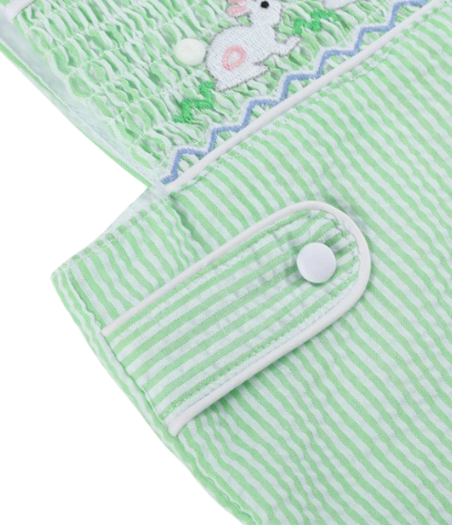 Seersucker Easter Smocked Jon Jon