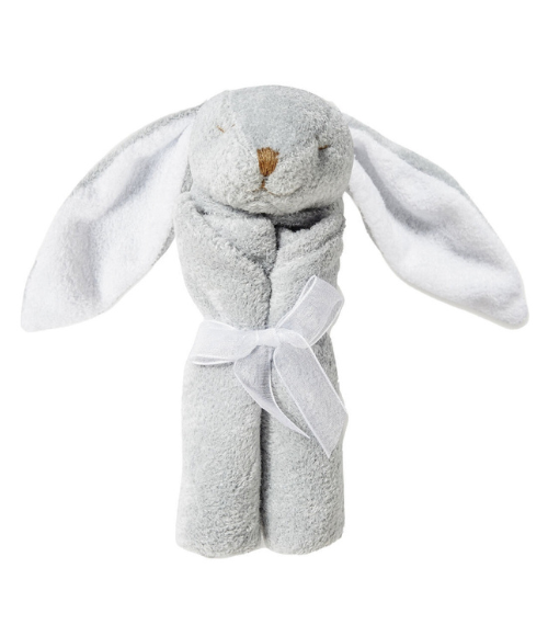 Grey Bunny Lovie Blankie