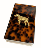 Tortoise Shell Pointer Guest Towel Box