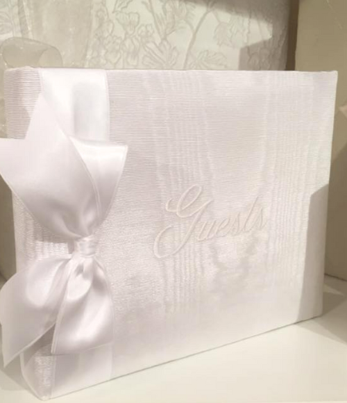 Jan Sevadjian Custom Name or Monogrammed Guest Book