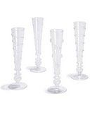 Hand Blown Flutes, set/4