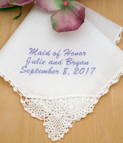 Ladies' Personalized Handkerchief