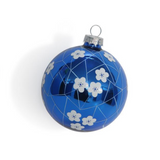 Hand Painted Blue & White Ornament