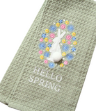 Happy Spring Tea Towel