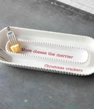 Holiday Cheese & Cracker Server Set