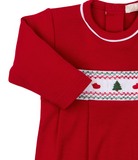 Kissy Holiday Medley Smocked Playsuit