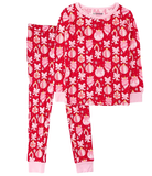 Red Holly Ornament LS Pajamas