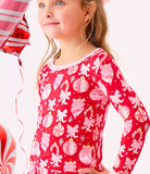 Red Holly Ornament LS Pajamas