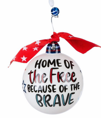 Home of The Free Ornament