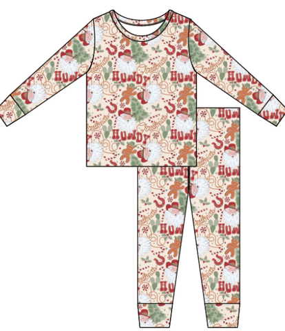 Howdy Santa Pajamas