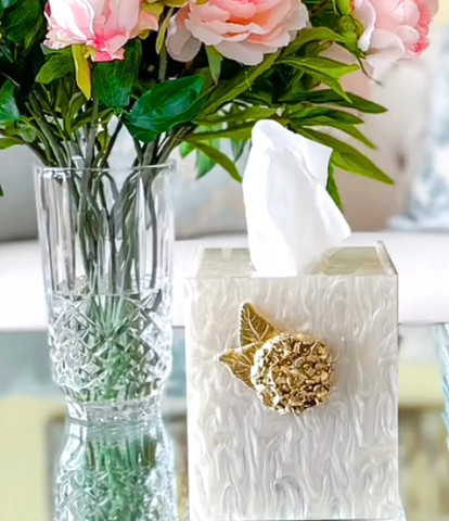 Magnolia Guest Towel Box