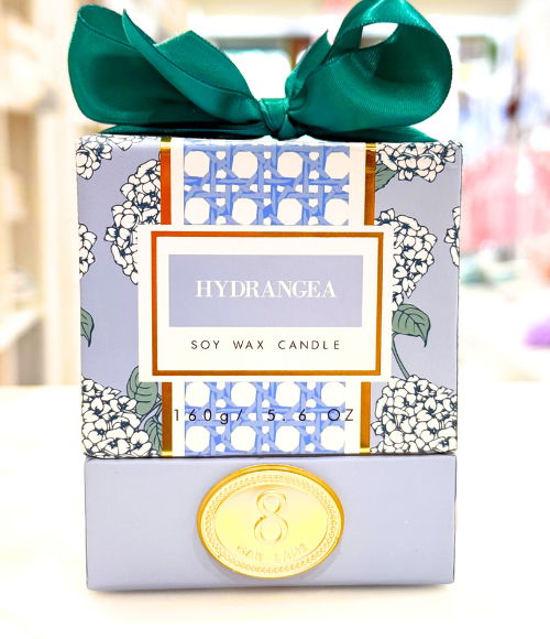 Hydrangea 5.6oz Soy Wax Candle