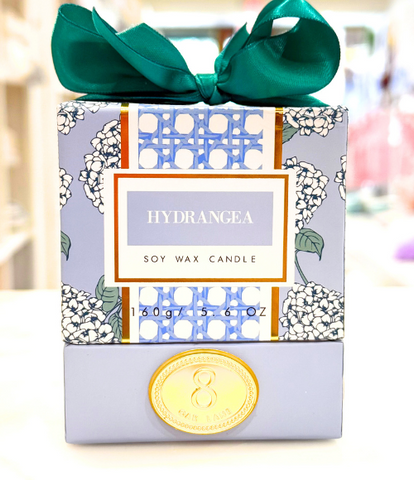 Hydrangea 5.6oz Soy Wax Candle