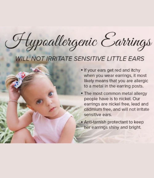 Freshwater Pearl Earrings for Baby & Girls
