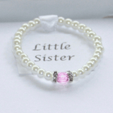 Little Sister 4" Pearl Bracelet