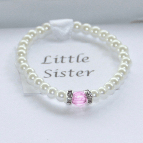 Little Sister 4" Pearl Bracelet